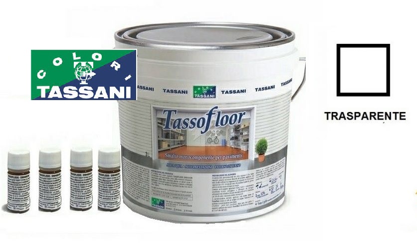 Smalto All Acqua Per Pavimenti Lt Tassofloor Tassani Variante